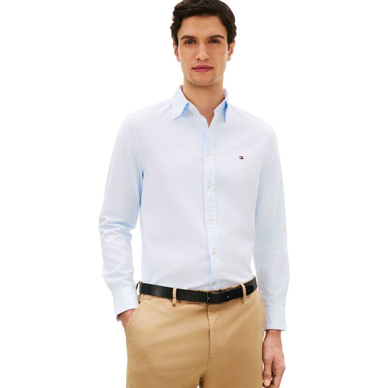 Tommy Hilfiger TH Flex Regular Fit Dobby Shirt image number 0